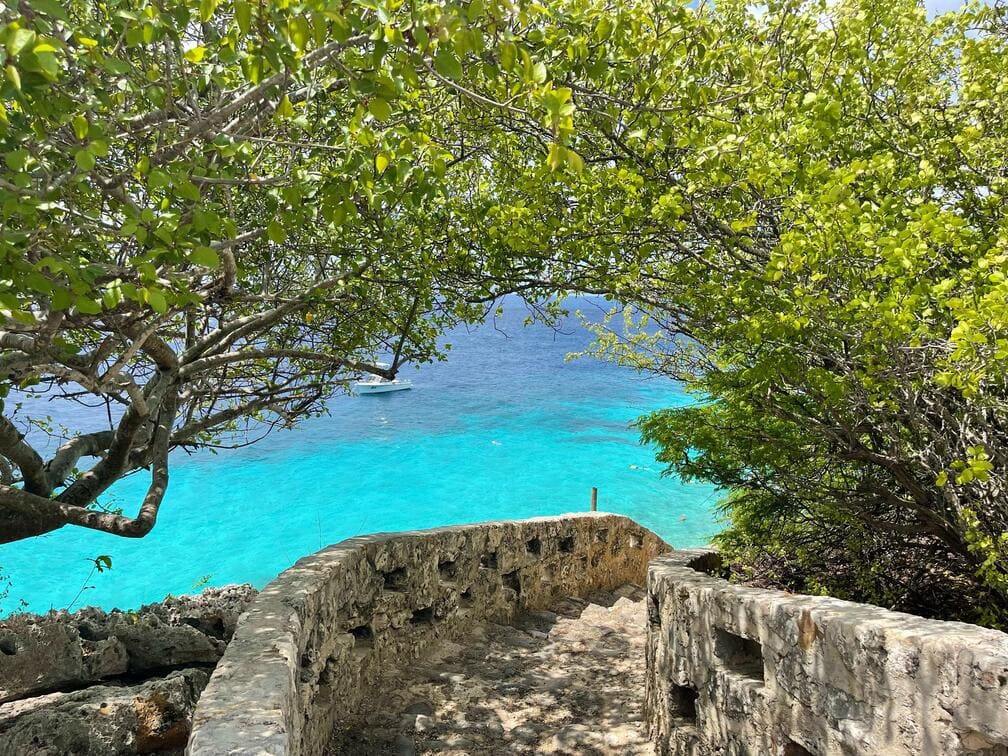 Picture of the 1000 steps on Bonaire