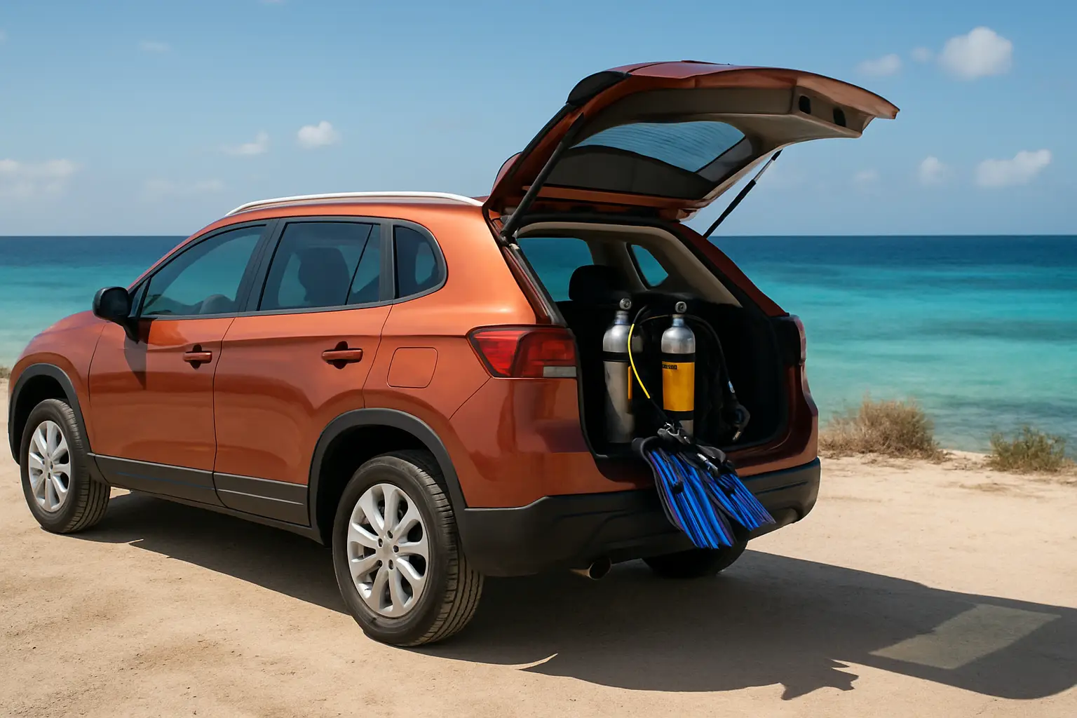 Best Car Rental for Scuba Gear in Bonaire