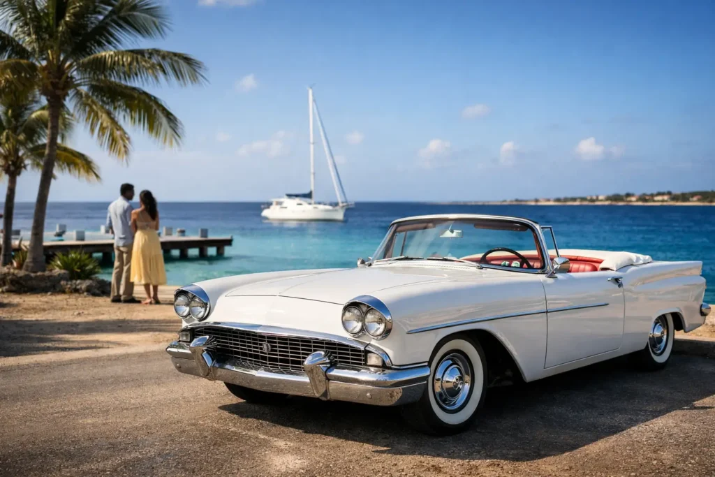 Classic Car Rental for Events Bonaire