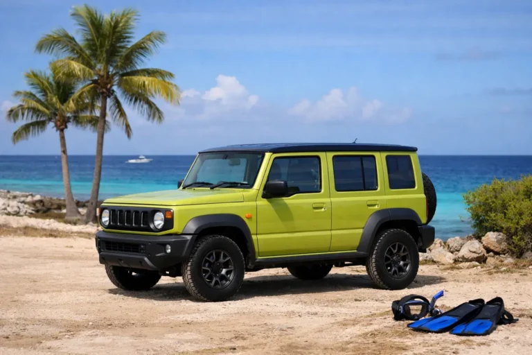 4 Door Jimny Review for Bonaire Trips