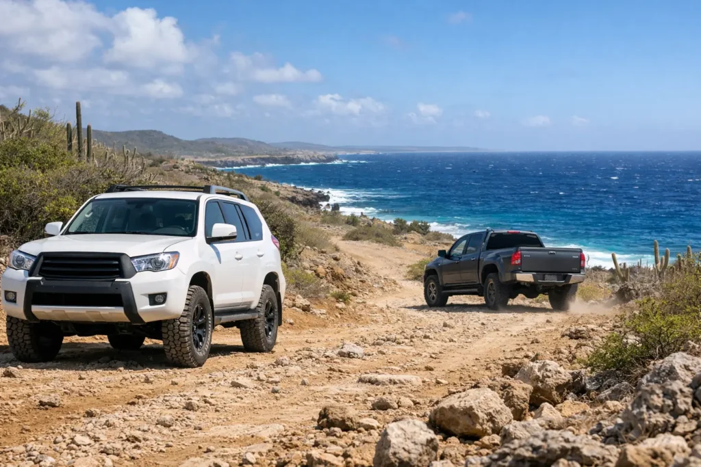 Best Vehicles for Bonaire Rough Roads