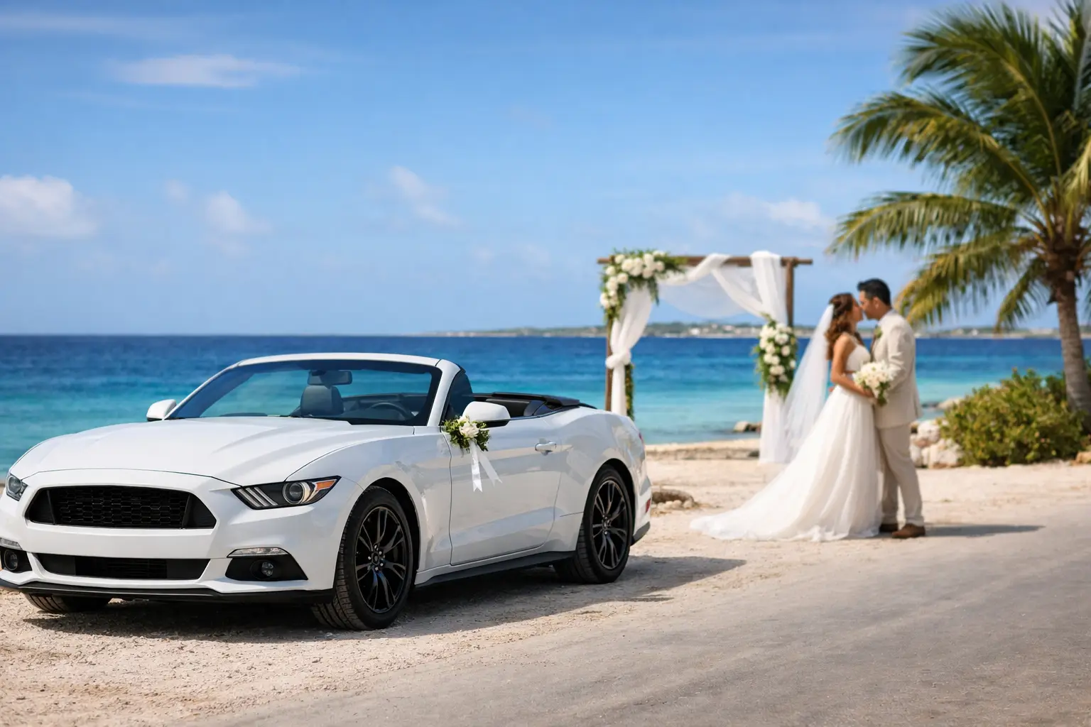 Caribe Mustang Wedding Rental Review Bonaire