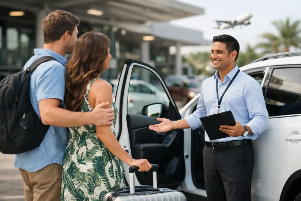 Caribe Car Rental Airport Pickup Experience Story
