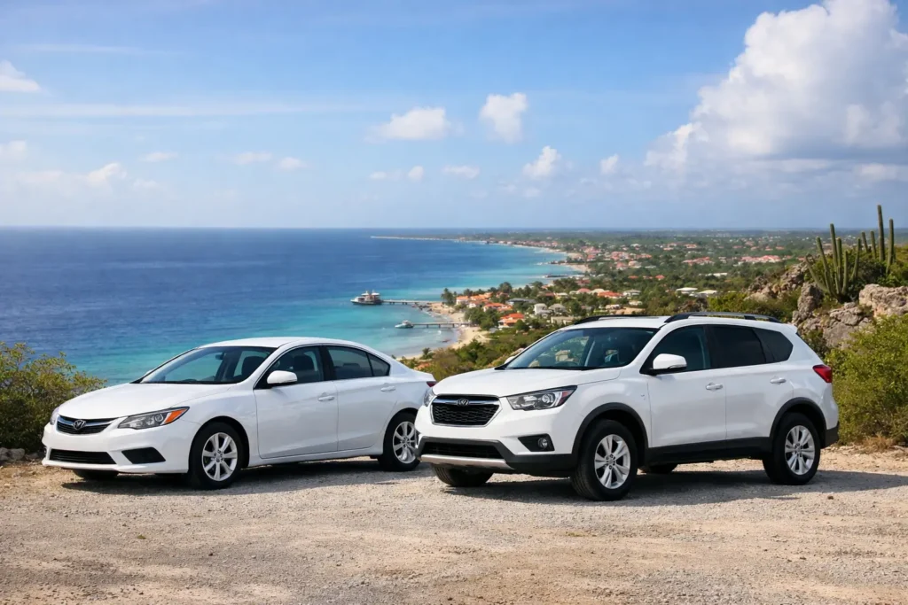 Sedan vs SUV Bonaire - Which Rental Fits?